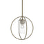 Hubbardton Forge 2016 Soft Gold Seeded Clear Glass (II) Multi Rhythm Mini Pendant