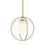 Hubbardton Forge 2016 Modern Brass Opal Glass (GG) Multi Rhythm Mini Pendant