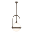 Hubbardton Forge 2019 Bronze Opal Glass (GG) Multi Atlas Pendant
