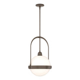 Hubbardton Forge 2019 Bronze Opal Glass (GG) Multi Atlas Pendant