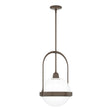 Hubbardton Forge 2019 Bronze Opaline Glass (WF) Multi Atlas Pendant