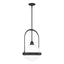 Hubbardton Forge 2019 Black Opaline Glass (WF) Multi Atlas Pendant