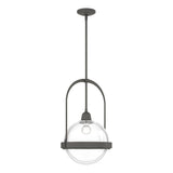 Hubbardton Forge 2019 Natural Iron Clear Glass (ZM) Multi Atlas Pendant