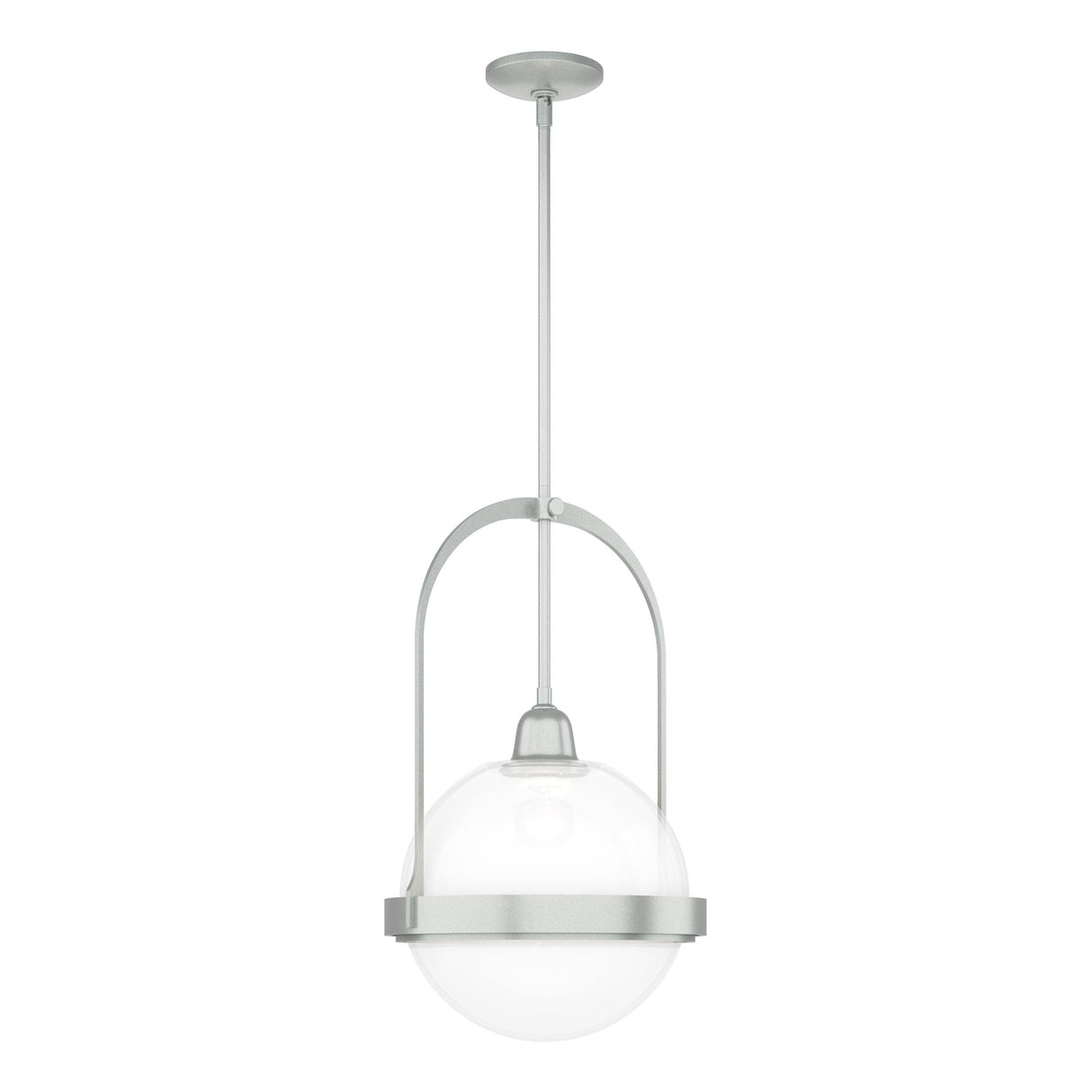 Hubbardton Forge 2019 Vintage Platinum Opaline Glass (WF) Multi Atlas Pendant