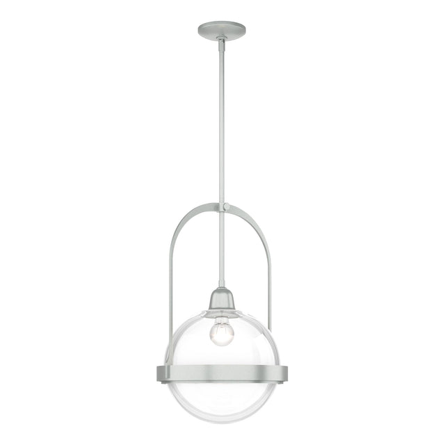 Hubbardton Forge 2019 Vintage Platinum Clear Glass (ZM) Multi Atlas Pendant