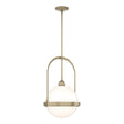 Hubbardton Forge 2019 Soft Gold Opal Glass (GG) Multi Atlas Pendant