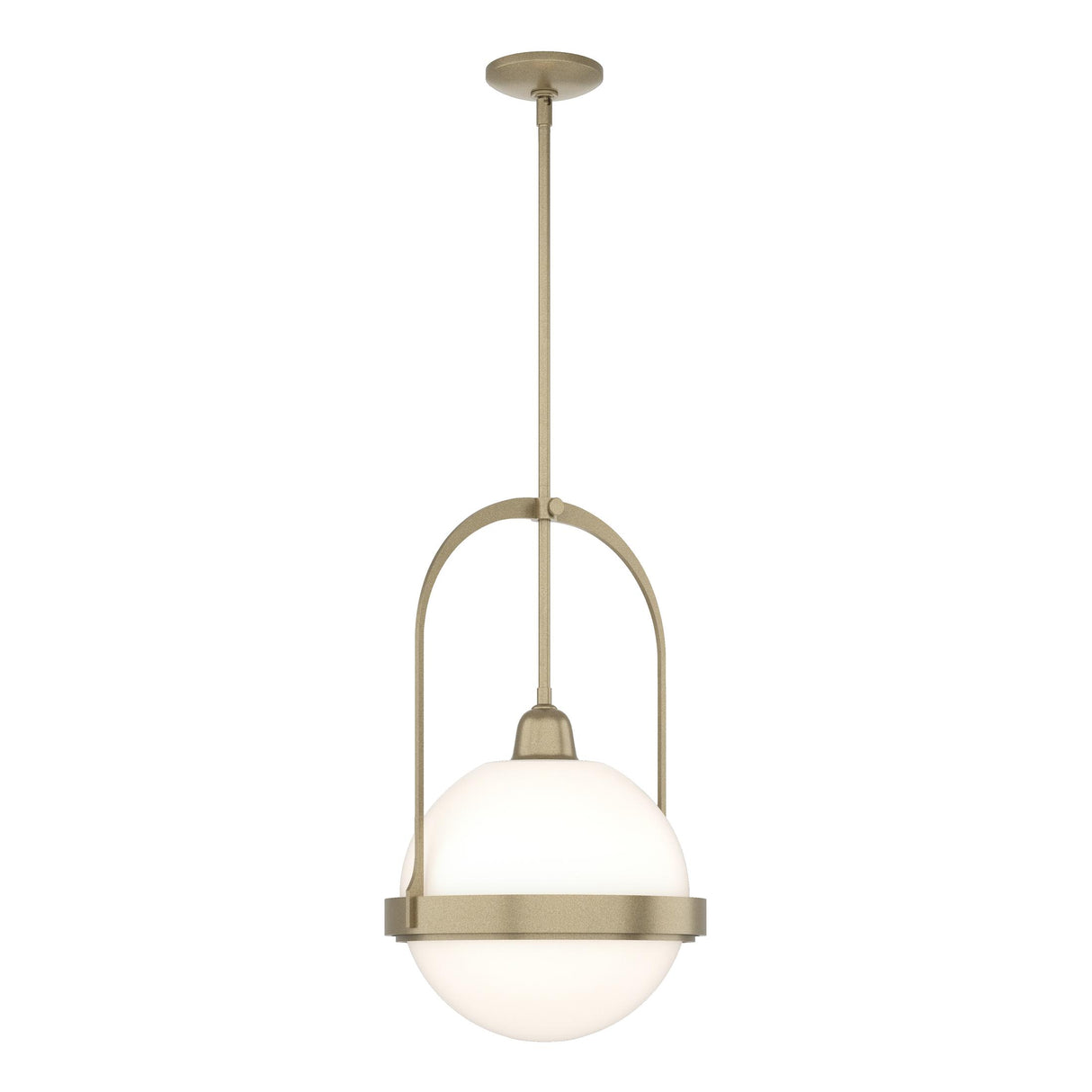 Hubbardton Forge 2019 Soft Gold Opal Glass (GG) Multi Atlas Pendant