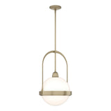 Hubbardton Forge 2019 Soft Gold Opal Glass (GG) Multi Atlas Pendant