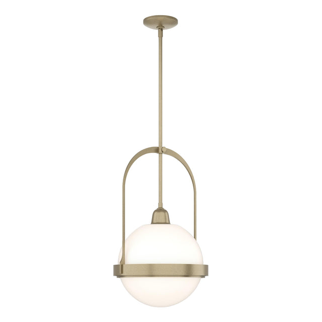 Hubbardton Forge 2019 Soft Gold Opal Glass (GG) Multi Atlas Pendant