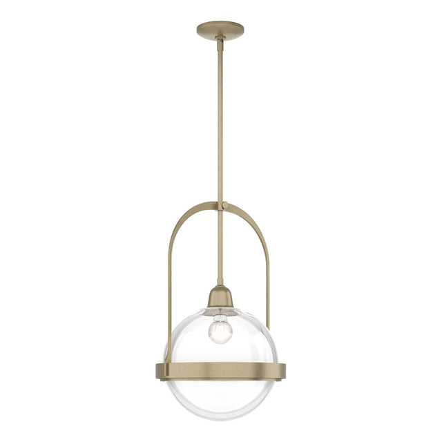 Hubbardton Forge 2019 Soft Gold Clear Glass (ZM) Multi Atlas Pendant