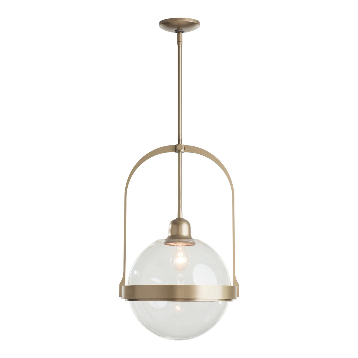 Hubbardton Forge 2019 Soft Gold Clear Glass (ZM) Multi Atlas Pendant