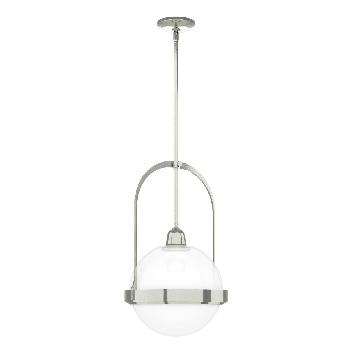 Hubbardton Forge 2019 Sterling Opaline Glass (WF) Multi Atlas Pendant