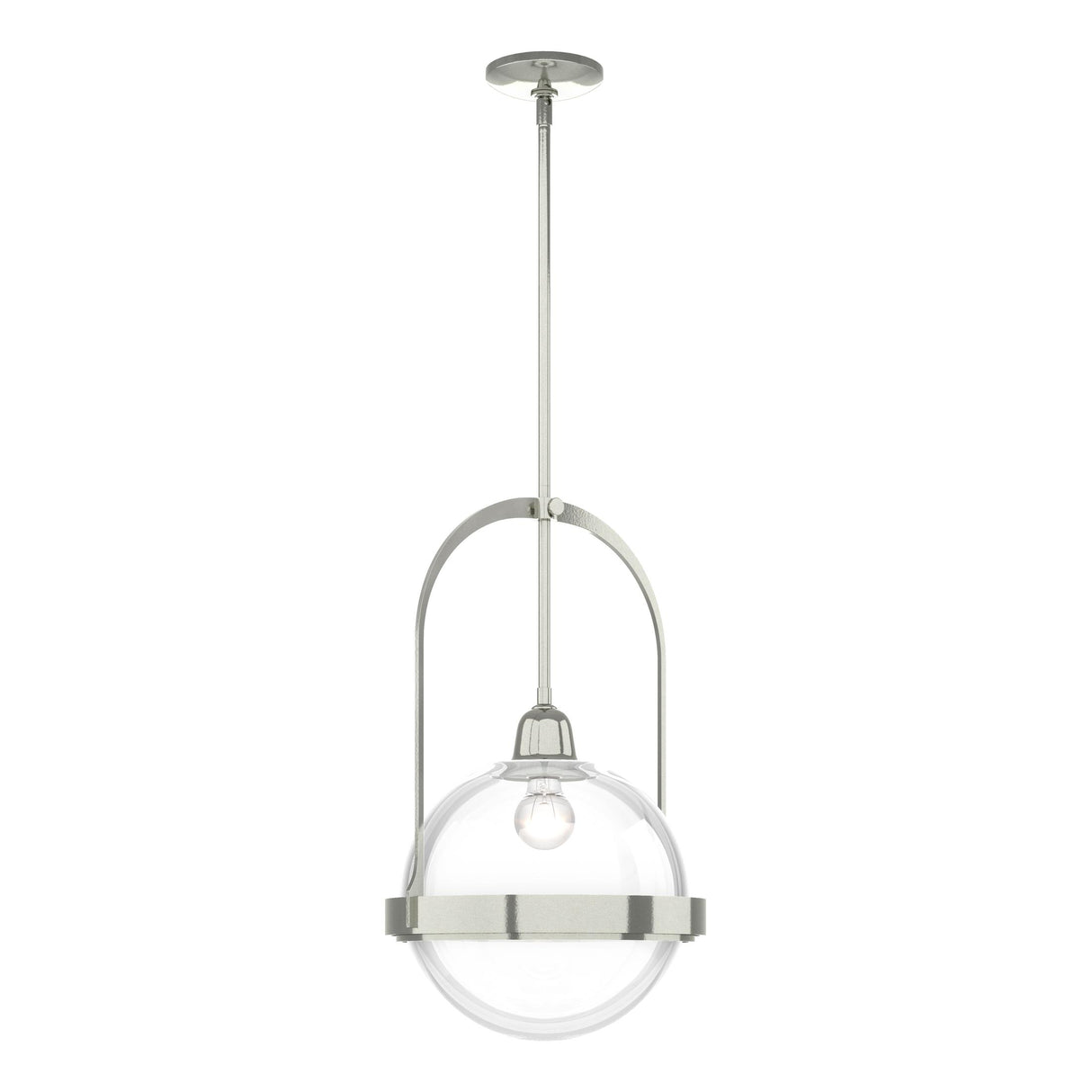 Hubbardton Forge 2019 Sterling Clear Glass (ZM) Multi Atlas Pendant