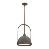 Hubbardton Forge 2020 Bronze Dark Smoke Multi Atlas Small Pendant