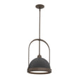 Hubbardton Forge 2020 Bronze Black Multi Atlas Small Pendant