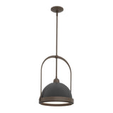 Hubbardton Forge 2020 Bronze Black Multi Atlas Small Pendant