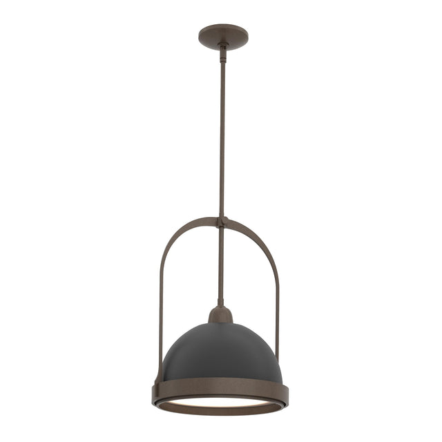 Hubbardton Forge 2020 Bronze Black Multi Atlas Small Pendant