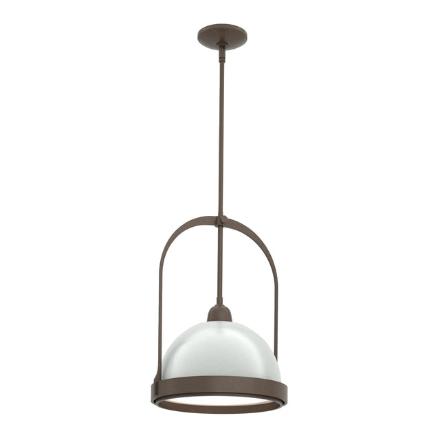 Hubbardton Forge 2020 Bronze Vintage Platinum Multi Atlas Small Pendant