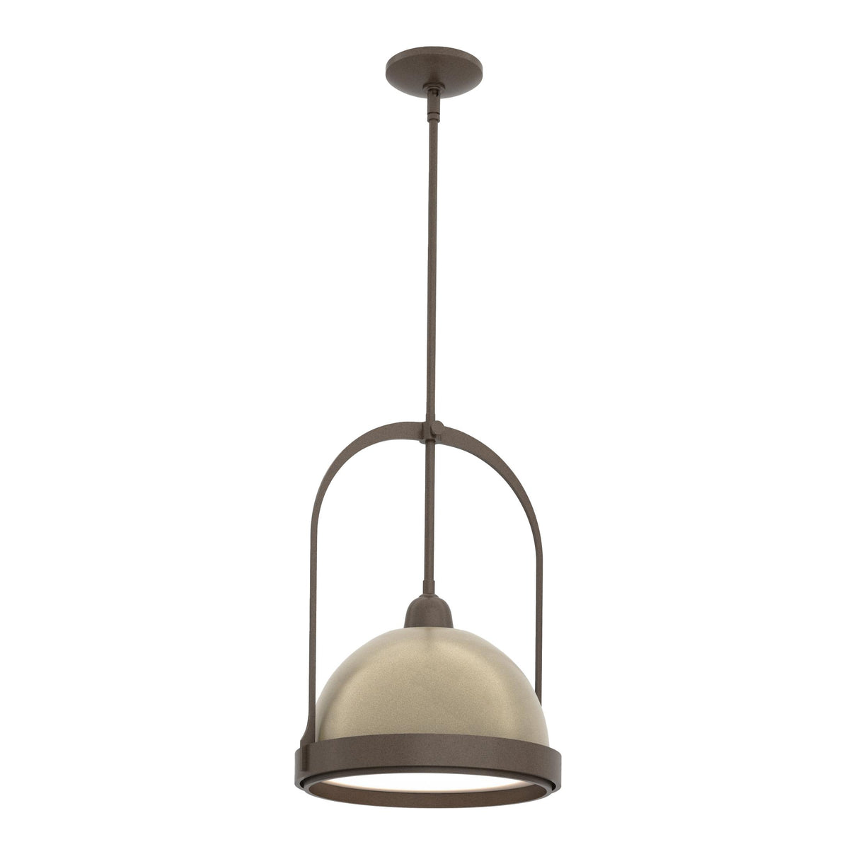 Hubbardton Forge 2020 Bronze Soft Gold Multi Atlas Small Pendant