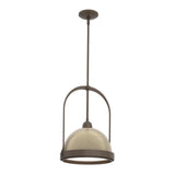 Hubbardton Forge 2020 Bronze Soft Gold Multi Atlas Small Pendant