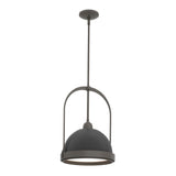 Hubbardton Forge 2020 Dark Smoke Black Multi Atlas Small Pendant