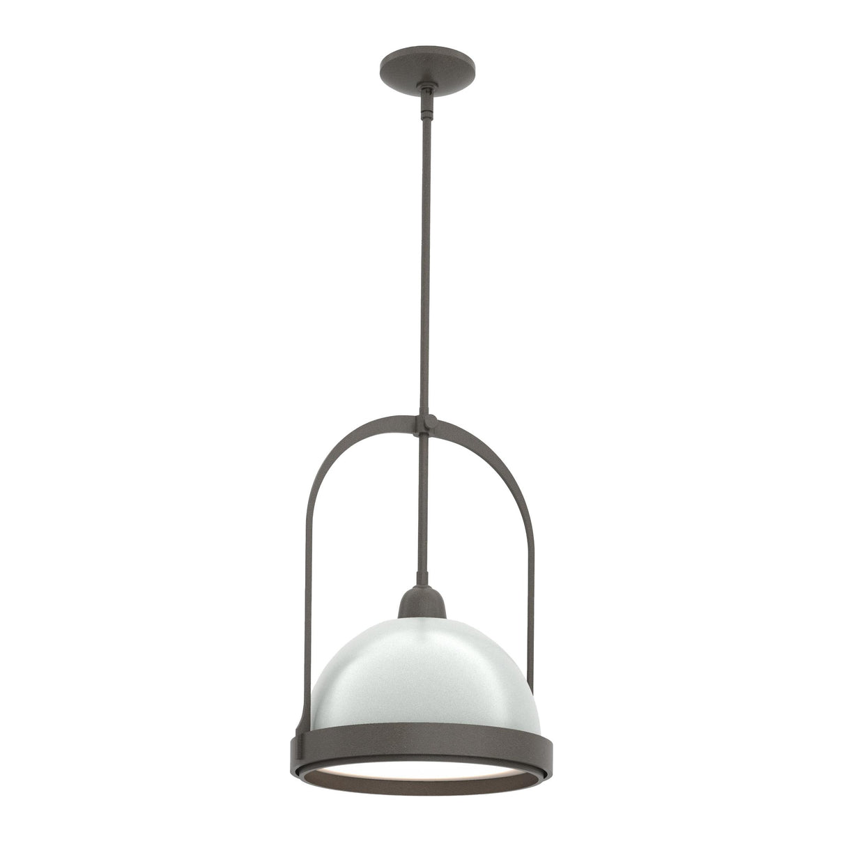 Hubbardton Forge 2020 Dark Smoke Vintage Platinum Multi Atlas Small Pendant