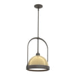 Hubbardton Forge 2020 Dark Smoke Modern Brass Multi Atlas Small Pendant