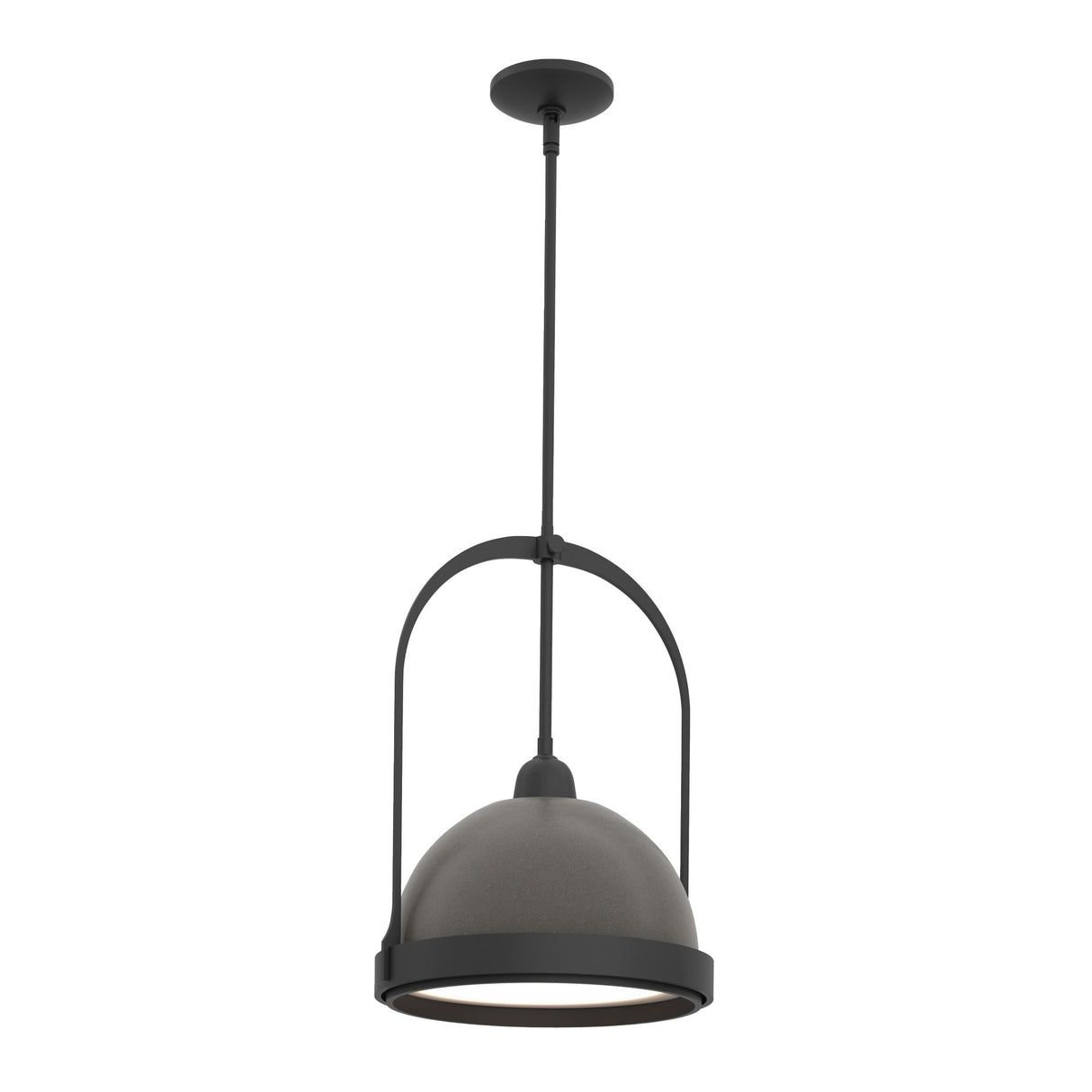 Hubbardton Forge 2020 Black Dark Smoke Multi Atlas Small Pendant