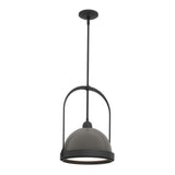 Hubbardton Forge 2020 Black Dark Smoke Multi Atlas Small Pendant