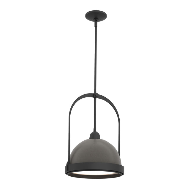 Hubbardton Forge 2020 Black Dark Smoke Multi Atlas Small Pendant
