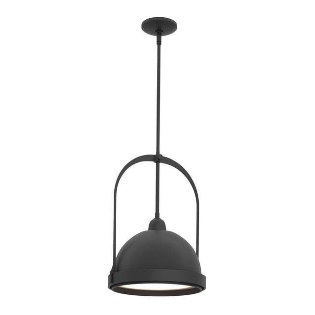 Hubbardton Forge 2020 Black Black Multi Atlas Small Pendant