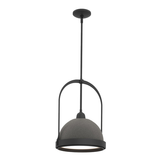 Hubbardton Forge 2020 Black Natural Iron Multi Atlas Small Pendant