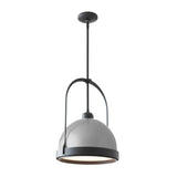 Hubbardton Forge 2020 Black Vintage Platinum Multi Atlas Small Pendant