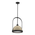 Hubbardton Forge 2020 Black Soft Gold Multi Atlas Small Pendant