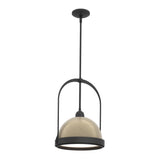 Hubbardton Forge 2020 Black Soft Gold Multi Atlas Small Pendant
