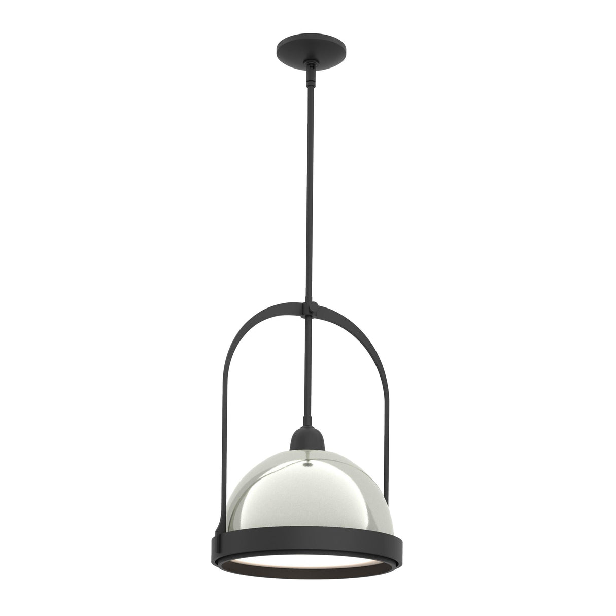 Hubbardton Forge 2020 Black Sterling Multi Atlas Small Pendant