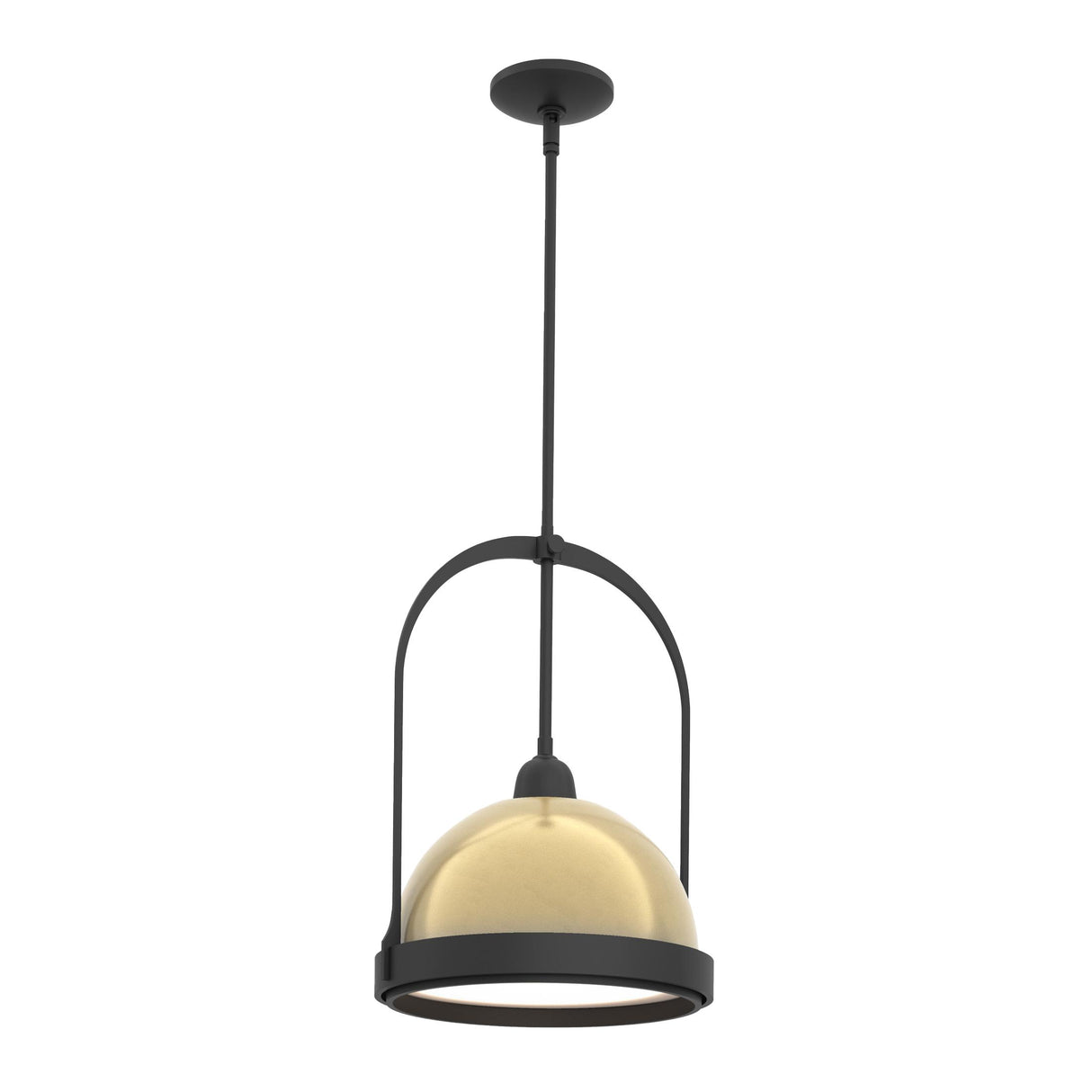 Hubbardton Forge 2020 Black Modern Brass Multi Atlas Small Pendant