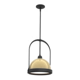 Hubbardton Forge 2020 Black Modern Brass Multi Atlas Small Pendant