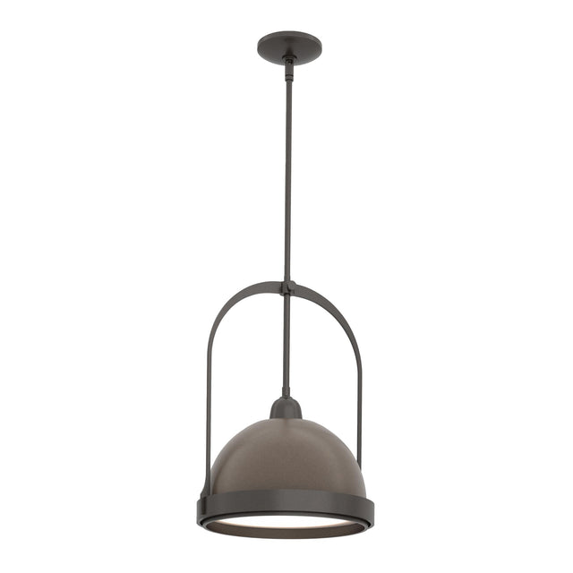 Hubbardton Forge 2020 Oil Rubbed Bronze Bronze Multi Atlas Small Pendant