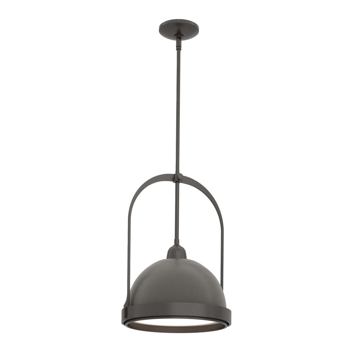 Hubbardton Forge 2020 Oil Rubbed Bronze Dark Smoke Multi Atlas Small Pendant
