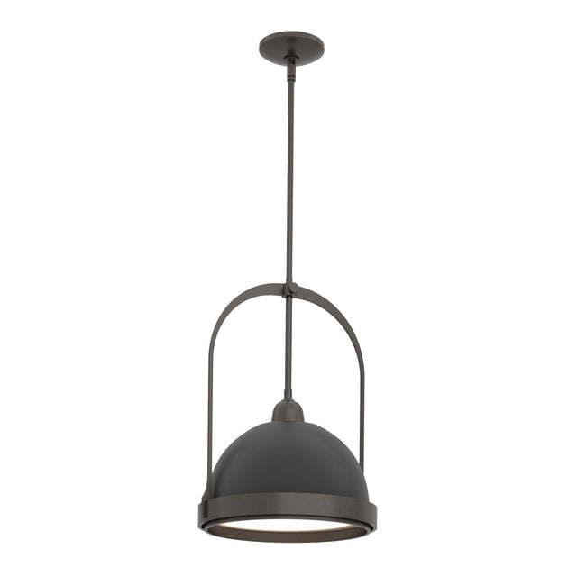 Hubbardton Forge 2020 Oil Rubbed Bronze Black Multi Atlas Small Pendant
