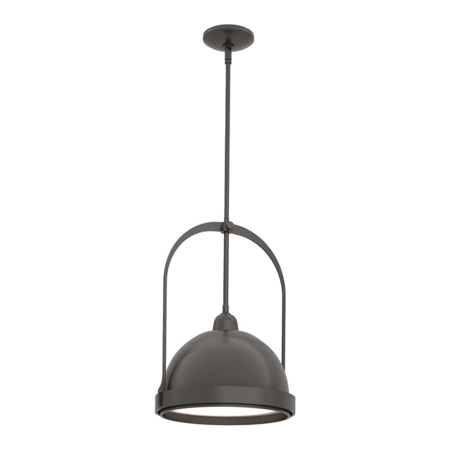Hubbardton Forge 2020 Oil Rubbed Bronze Oil Rubbed Bronze Multi Atlas Small Pendant