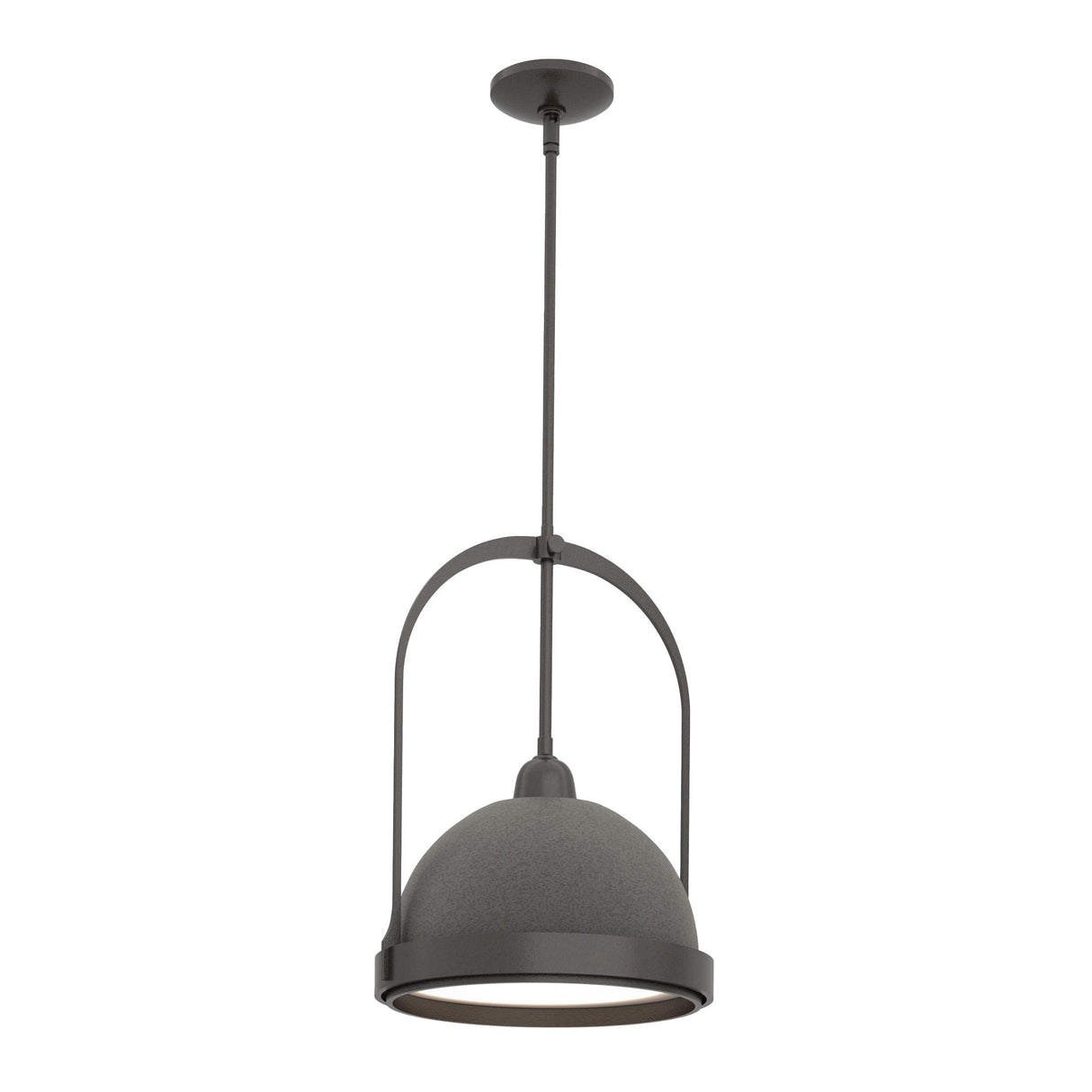 Hubbardton Forge 2020 Oil Rubbed Bronze Natural Iron Multi Atlas Small Pendant