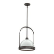 Hubbardton Forge 2020 Oil Rubbed Bronze Vintage Platinum Multi Atlas Small Pendant