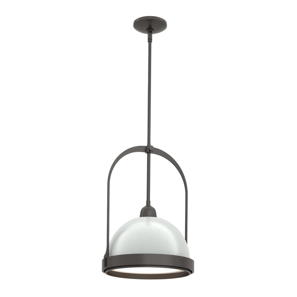 Hubbardton Forge 2020 Oil Rubbed Bronze Vintage Platinum Multi Atlas Small Pendant