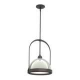 Hubbardton Forge 2020 Oil Rubbed Bronze Sterling Multi Atlas Small Pendant