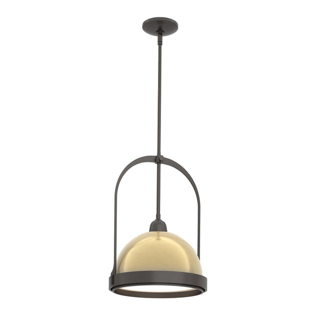 Hubbardton Forge 2020 Oil Rubbed Bronze Modern Brass Multi Atlas Small Pendant