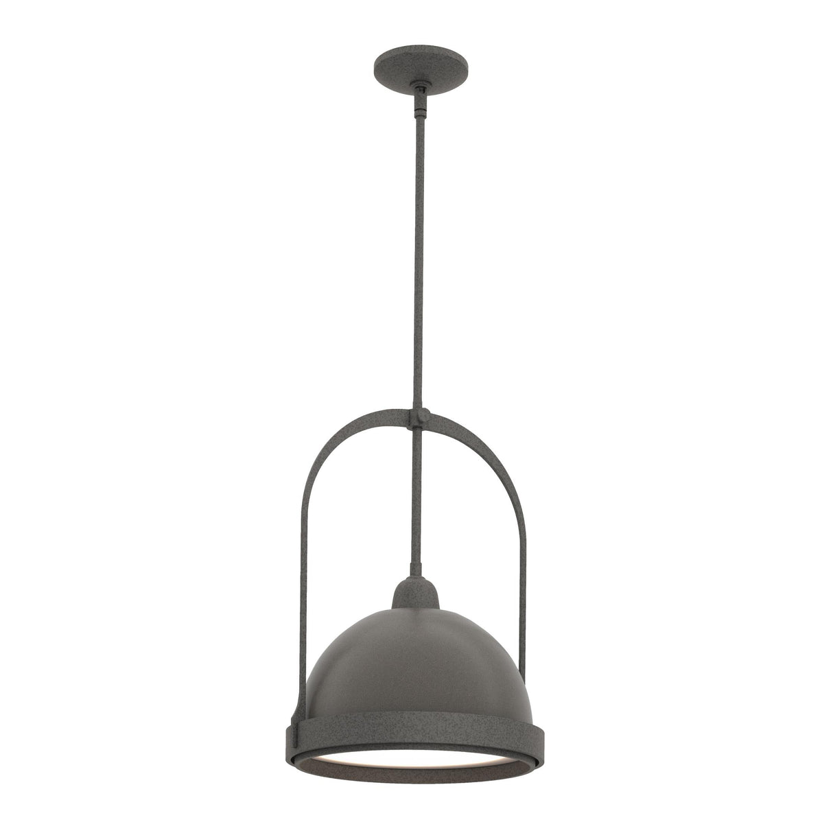Hubbardton Forge 2020 Natural Iron Dark Smoke Multi Atlas Small Pendant