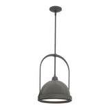 Hubbardton Forge 2020 Natural Iron Dark Smoke Multi Atlas Small Pendant