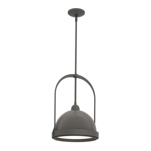Hubbardton Forge 2020 Natural Iron Dark Smoke Multi Atlas Small Pendant